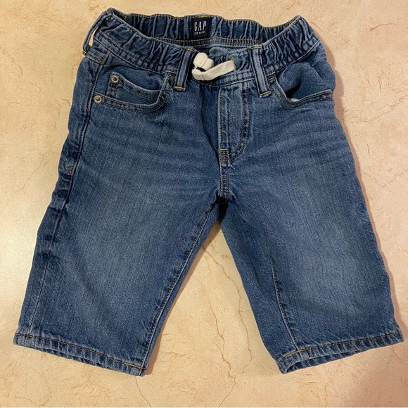 Gap Kids Drawstring Denim Shorts - Picture 2 of 5